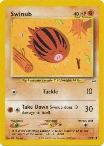 Swinub (057/64) [Neo Revelation] Unlimited - Common