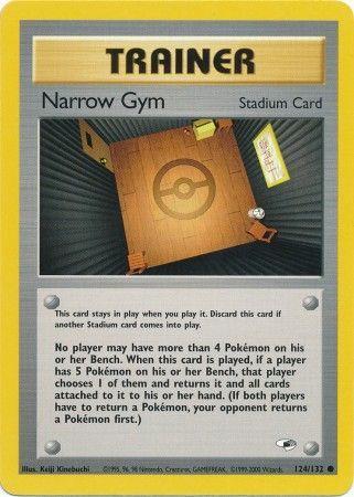 Narrow Gym (124/132) [Gym Heroes] Unlimited - Common