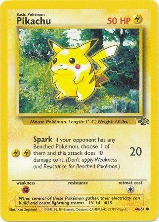 Pikachu (060/64) [Jungle] Unlimited - Common