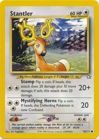 Stantler (076/111) [Neo Genesis] Unlimited - Common