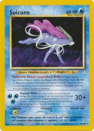 Suicune (027/64) [Neo Revelation] Unlimited - Rare