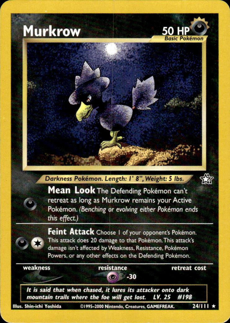 Murkrow (024/111) [Neo Genesis] Unlimited - Rare