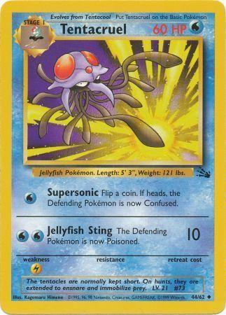 Tentacruel (044/62) [Fossil] Unlimited - Uncommon