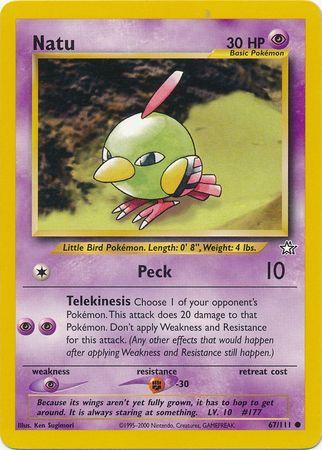 Natu (067/111) [Neo Genesis] Unlimited - Common
