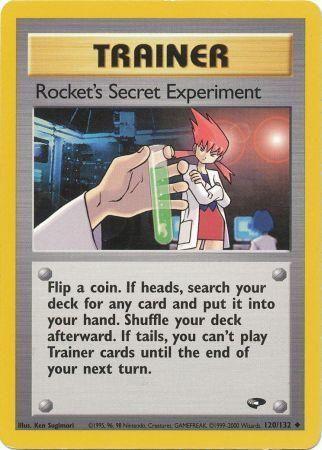 Rocket's Secret Experiment (120/132) [Gym Challenge] Unlimited - Uncommon