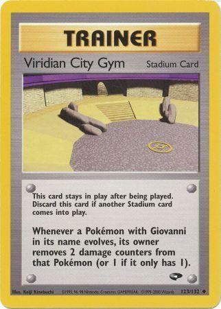Viridian City Gym (123/132) [Gym Challenge] Unlimited - Uncommon