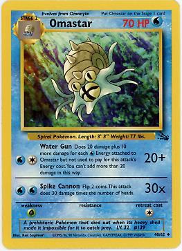 Omastar (040/62) [Fossil] Unlimited - Uncommon