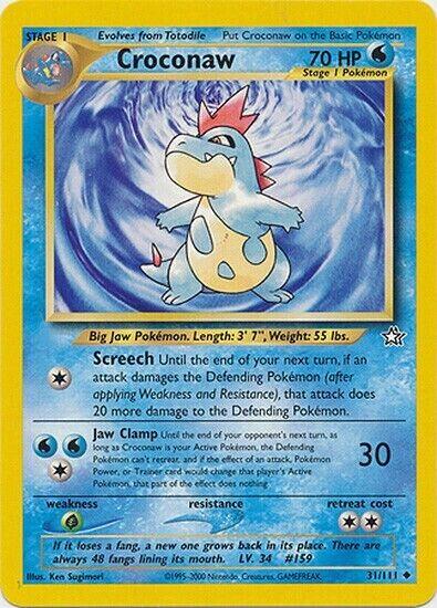 Croconaw (031/111) [Neo Genesis] Unlimited - Uncommon