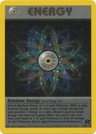 Rainbow Energy (017/82) [Team Rocket] Unlimited Holofoil - Holo Rare
