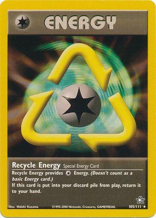 Recycle Energy (105/111) [Neo Genesis] Unlimited - Rare