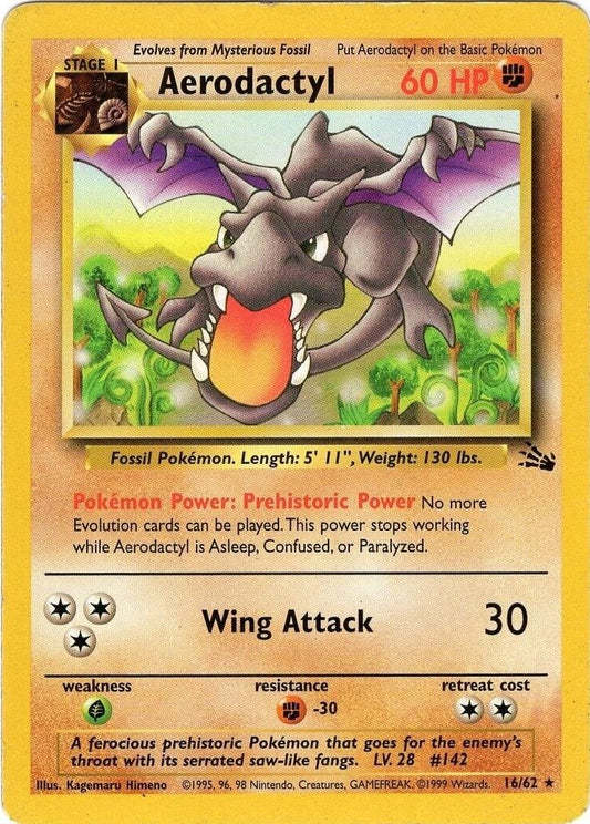 Aerodactyl (016/62) [Fossil] Unlimited - Rare