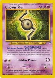 Unown [S] (087/105) [Neo Destiny] Unlimited - Common