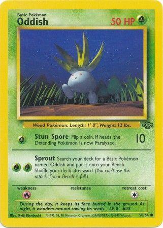 Oddish (058/64) [Jungle] Unlimited - Common