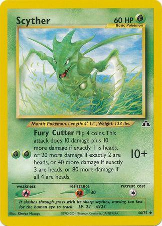 Scyther (046/75) [Neo Discovery] Unlimited - Uncommon