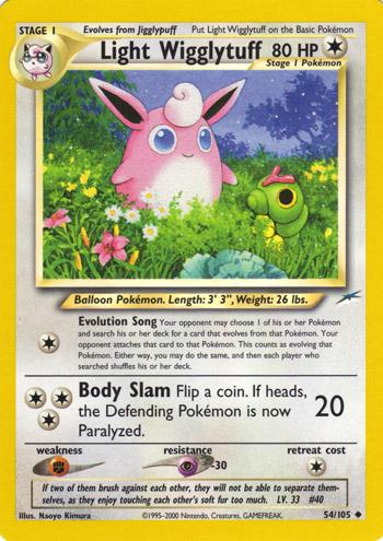 Light Wigglytuff (054/105) [Neo Destiny] Unlimited - Uncommon