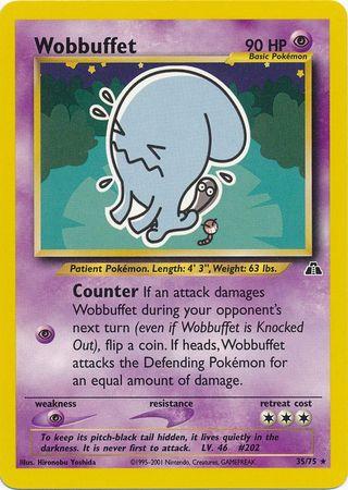 Wobbuffet (035/75) [Neo Discovery] Unlimited - Rare