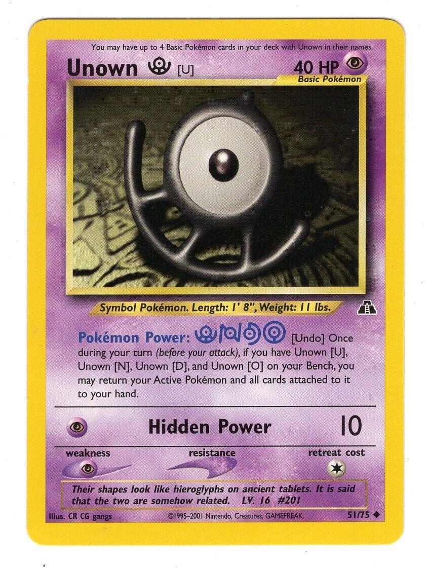 Unown [U] (051/75) [Neo Discovery] Unlimited - Uncommon