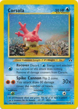 Corsola (037/75) [Neo Discovery] Unlimited - Uncommon