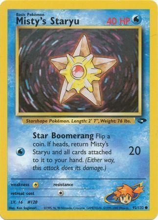 Misty's Staryu (092/132) [Gym Challenge] Unlimited - Common