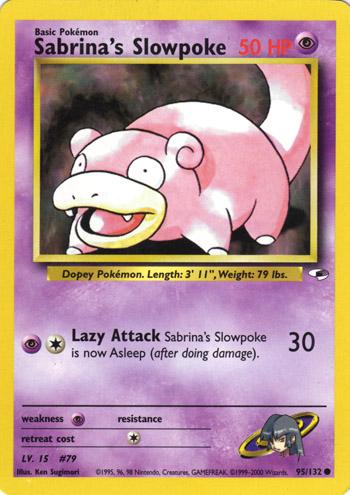 Sabrina's Slowpoke (095/132) [Gym Heroes] Unlimited - Common