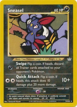 Sneasel (024/64) [Neo Revelation] Unlimited - Rare