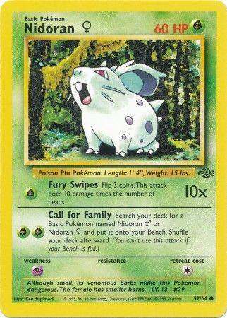 Nidoran F (057/64) [Jungle] Unlimited - Common