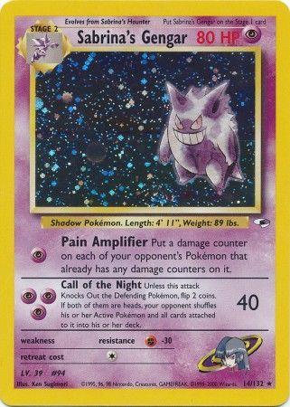Sabrina's Gengar (014/132) [Gym Heroes] Unlimited Holofoil - Holo Rare