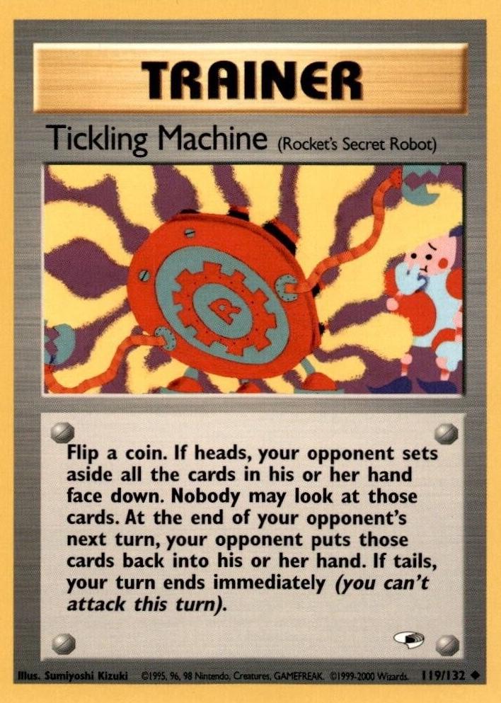 Tickling Machine (119/132) [Gym Heroes] Unlimited - Uncommon