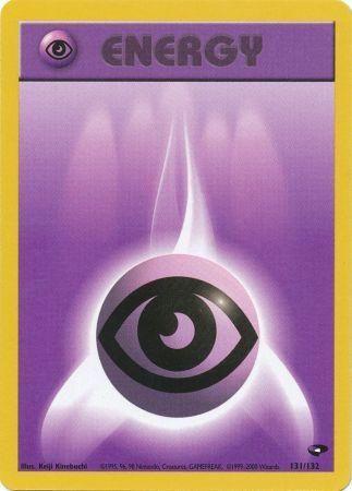 Psychic Energy (131/132) [Gym Challenge] Unlimited - Common