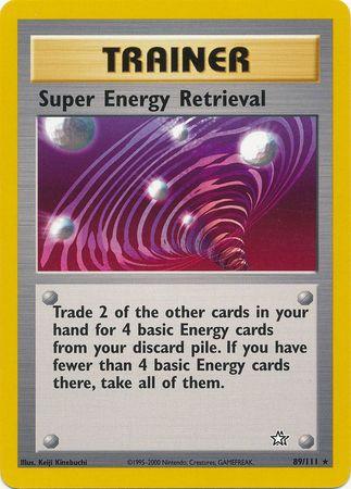 Super Energy Retrieval (089/111) [Neo Genesis] Unlimited - Rare