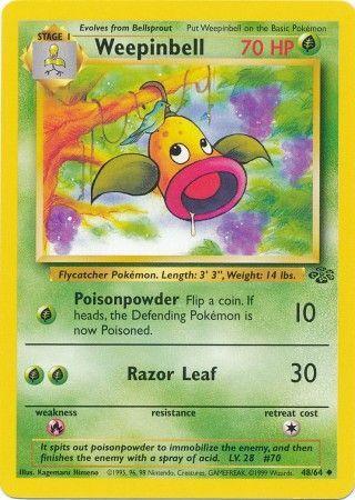Weepinbell (048/64) [Jungle] Unlimited - Uncommon