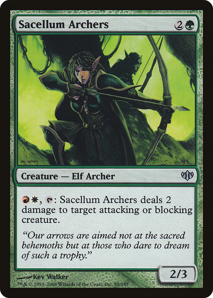 Sacellum Archers (CON-089) [Conflux]