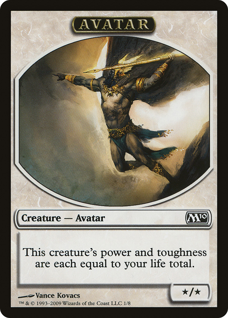 Avatar Token (M10-001) [Magic 2010 Tokens]