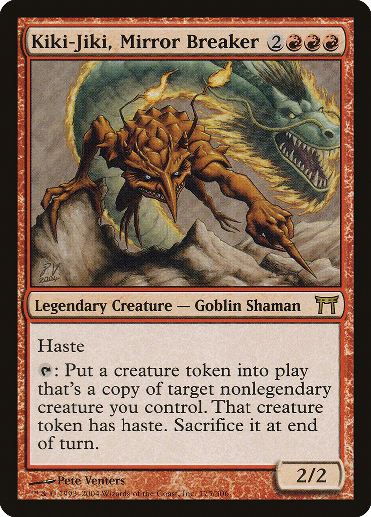 Kiki-Jiki, Mirror Breaker (CHK-175) [Champions of Kamigawa] Foil
