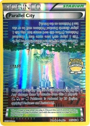 Parallel City (City Championships) [Staff] (145/162) [League & Championship Cards] Reverse Holofoil - Promo