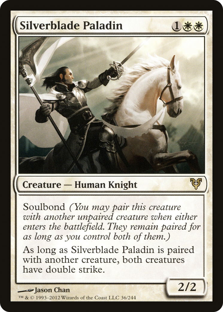 Silverblade Paladin (AVR-036) [Avacyn Restored] Foil