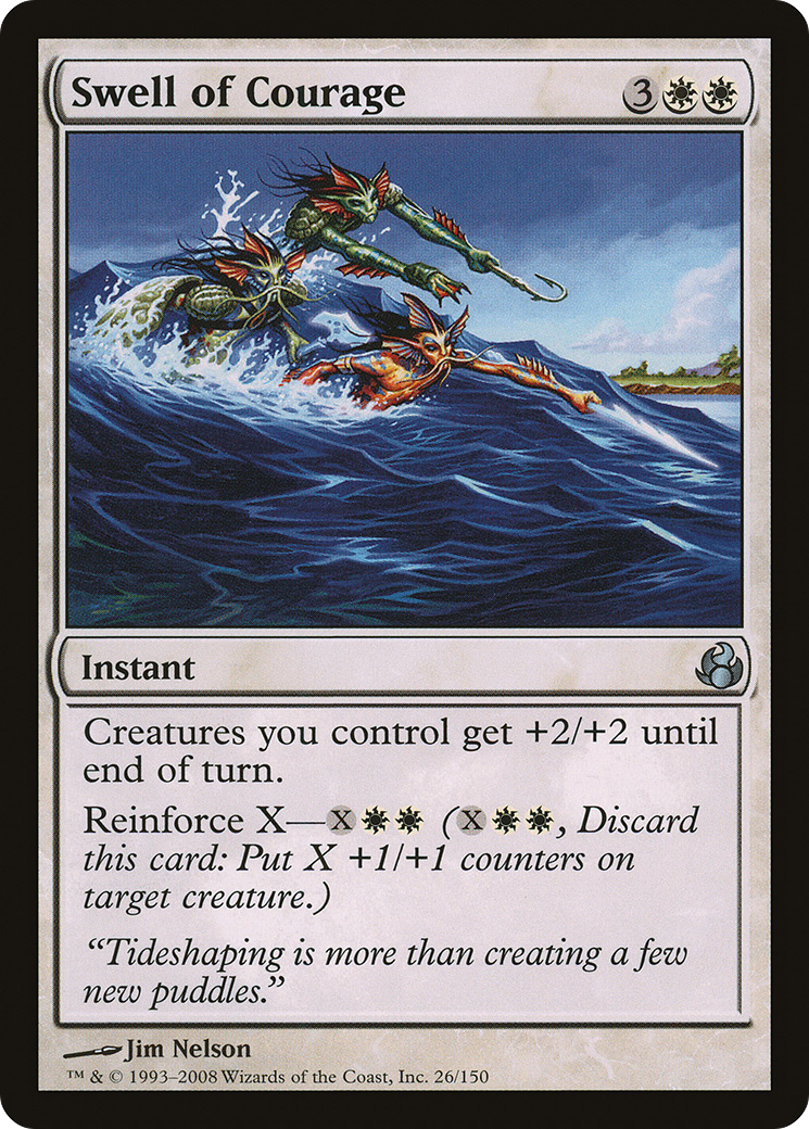 Swell of Courage (MOR-026) [Morningtide] Foil