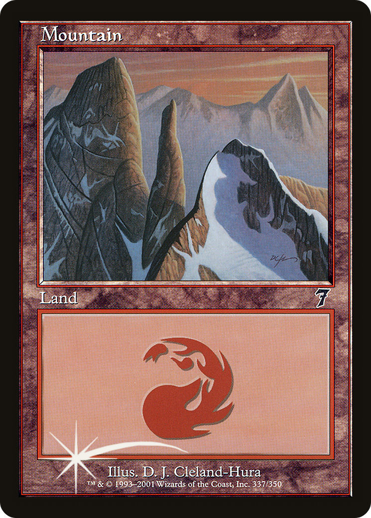 Mountain (7ED-337★) [7th Edition]