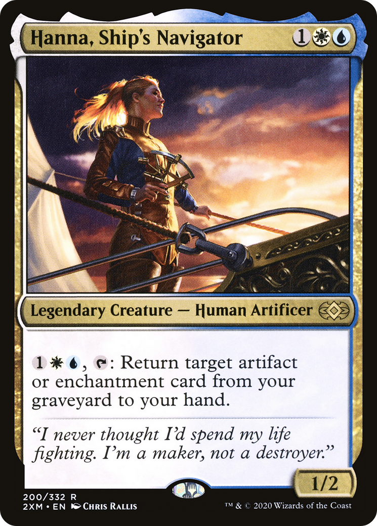 Hanna, Ship's Navigator (2XM-200) [Double Masters]