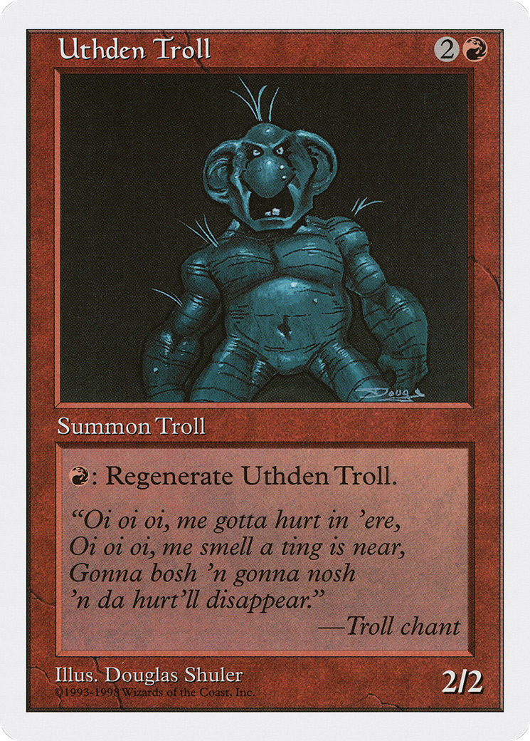 Uthden Troll (ATH-017) [Anthologies]