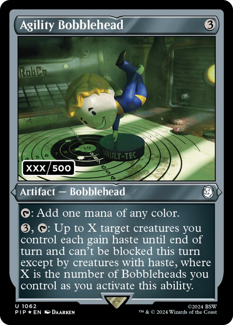 Agility Bobblehead (Serial Numbered) (PIP-1062) [Fallout] Foil