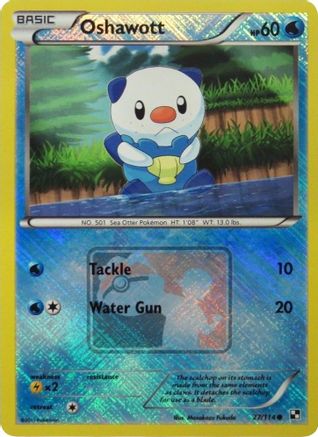 Oshawott (League Promo) (027/114) [League & Championship Cards] Reverse Holofoil - Promo