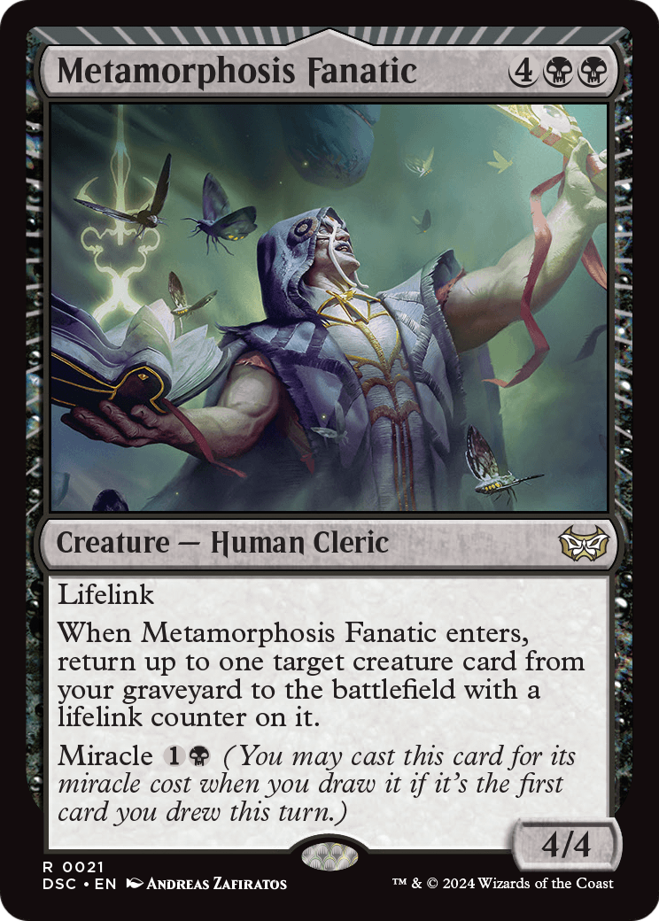 Metamorphosis Fanatic (DSC-021) [Duskmourn: House of Horror Commander]