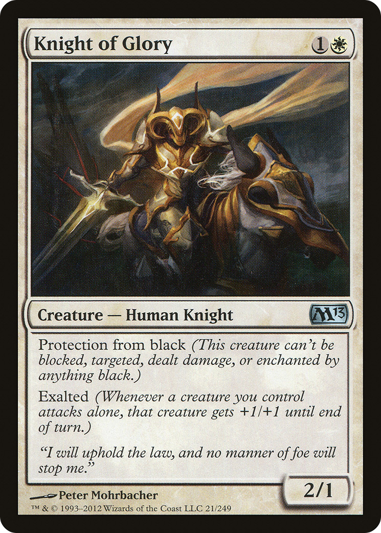 Knight of Glory (M13-021) [Magic 2013]
