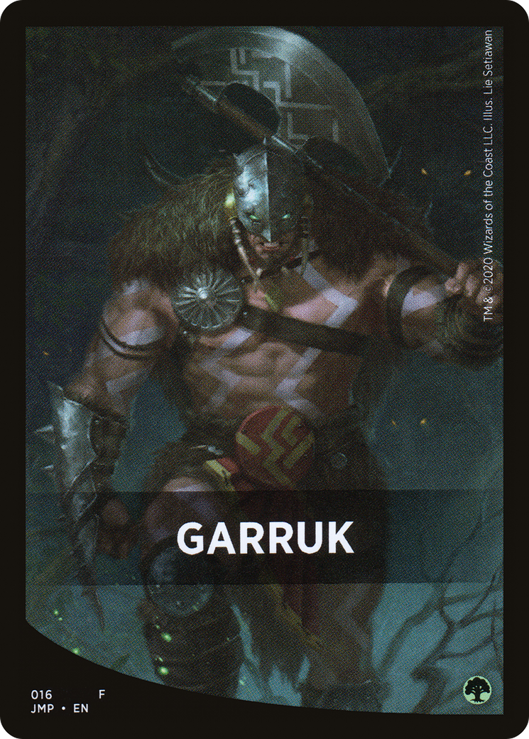 Garruk Theme Card (JMP-016) [Jumpstart Front Cards]