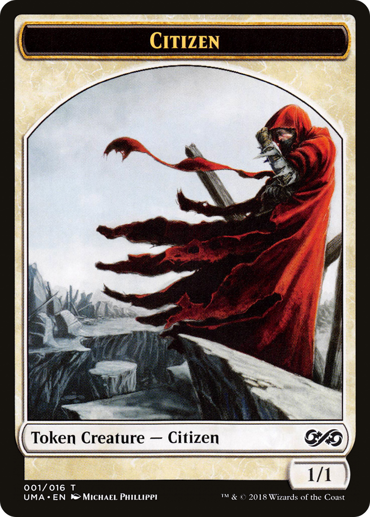 Citizen Token (UMA-001) [Ultimate Masters Tokens]