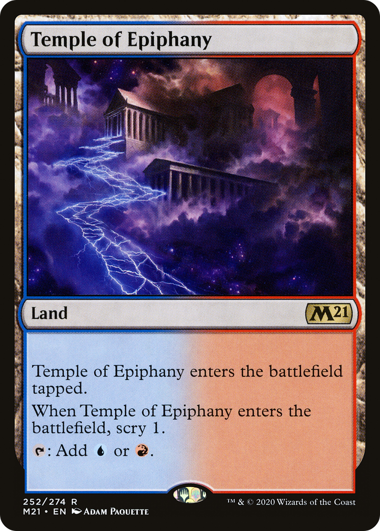 Temple of Epiphany (M21-252) [Core Set 2021]