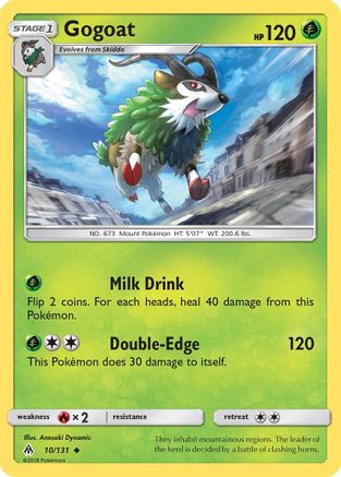 Gogoat (10/131) [SM  Forbidden Light] - Uncommon