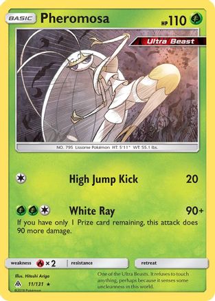Pheromosa (011/131) [SM  Forbidden Light] Reverse Holofoil - Holo Rare