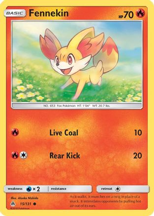 Fennekin (015/131) [SM  Forbidden Light] - Common